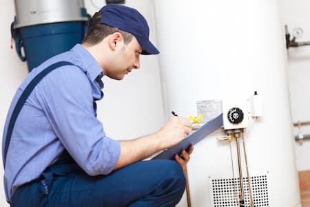 Water heater installation